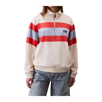 Calvin Klein Sweatshirts, female, Multicolor, S, White Jumpers for Men and Women