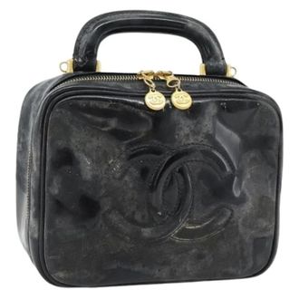Chanel Pre-owned Mini Bags, female, Black, Size: ONE SIZE Pre-owned Vintage Mini Hand Bag