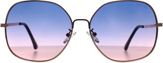 Guess Vlinder Vrouw Ros&eacute;goud Blauw Kleurverloop GF0385