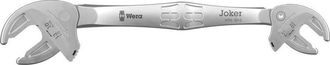 Wera 6006 Joker Xs/s Llave De Doble Boca Autoajustante, 7-10 X 1/4-3/8 X 10-13 X 7/16-1/2 X 161 Mm - Wera