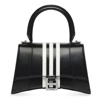 Balenciaga (WMNS) Balenciaga x adidas Hourglass Small Handbag Black 593546210MA1091