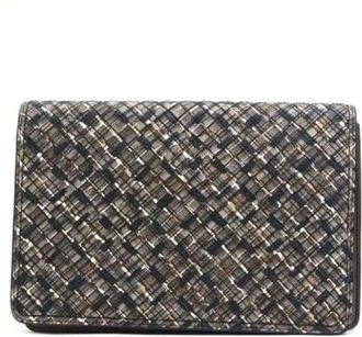 Bottega Veneta Pre-owned Leather clutches - unisex - Vintage Clutch - Bruin - ONE Size - Leer - Vintage