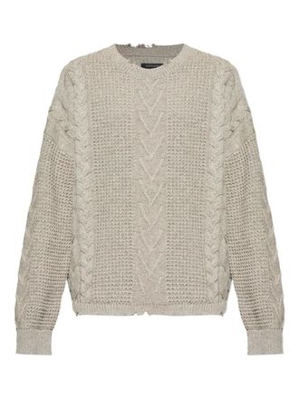 AllSaints Tenter crew-neck sweater - Brown