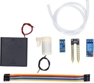 OEM Kit De Riego Autom&aacute;tico Para Jard&iacute;n Con Sensor De Humedad Y Bomba, Ideal Para Armar Uno Mismo