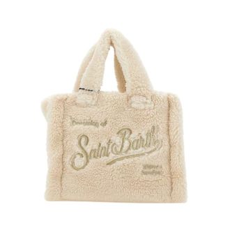 MC2 Saint Barth Vanity Mini Teddy - Bags - Mujer - Beige - ONE SIZE