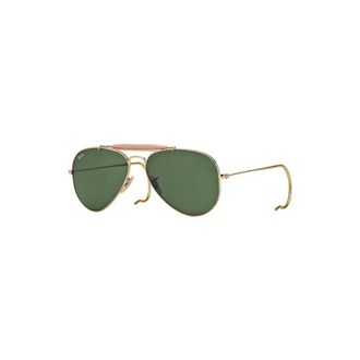 Ray-Ban Klassieke Aviator Zonnebril - unisex - Zonnebrillen - Geel - 58 MM - Accessoires