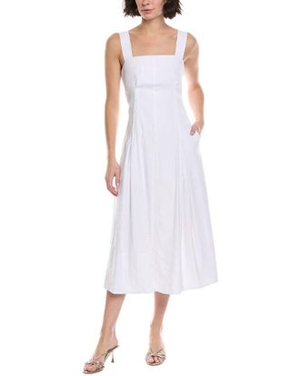 Vince Linen-Blend Cami Dress
