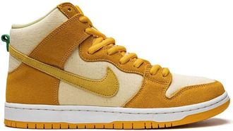 Nike SB Dunk High Pineapple sneakers - unisex - Leather - 10.5 - Neutrals