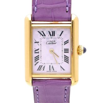 Cartier Pre-owned Cartier Must De Tank Quartz Ladies Watch 2415