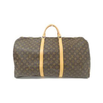 Louis Vuitton Brown Coated Canvas Boston Bag (Pre-Owned)