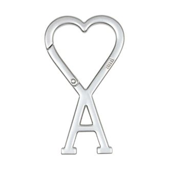 Ami Accessoires, unisex, Grijs, ONE Size, Ami De Coeur Haak Sleutelhanger