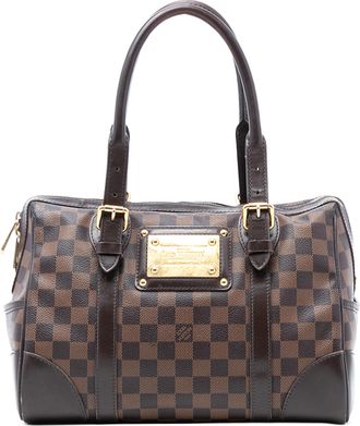 Louis Vuitton Pre-owned Womens Damier Ebene Berkeley - Dark Brown Textile - One Size