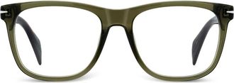 Eyewear by David Beckham square-frame glasses - unisex - Acetate - 52 - Green