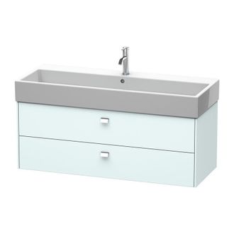 Duravit Duravit Brioso Mueble Bajo Encimera 118,4 X 45,9 Cm, 2 Cajones, Con Sif&oacute;n Y Delantal, Para Lavabo Vero Air 235012, Color (frente/cuerpo): Decoraci&oacute;n A