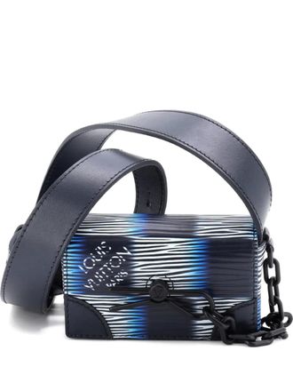 Louis Vuitton Micro Steamer Bag Damier Rush Epi XL Leather crossbody bag - Blue