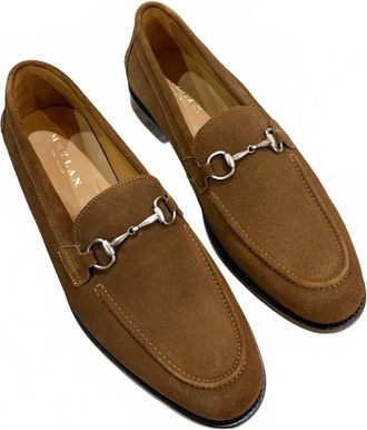 Mezlan Mens Slip-On Ornament Loafer In Brown