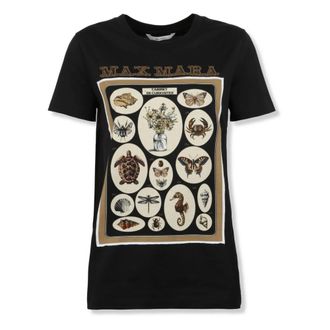 Max Mara T-Shirt Spadino - Tops - Mujer - Negro - S