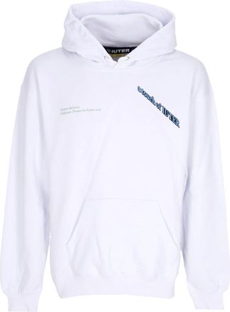 Iuter Nymph Hoodie - Heren - Hoodies - Wit - XL - Katoen - Hoodies & sweatvesten