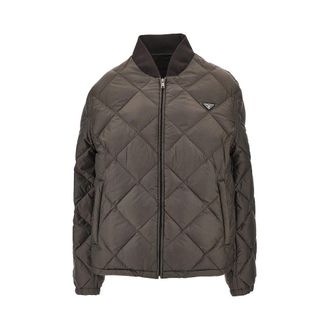 Prada Diamond-quilted down jacket Man S