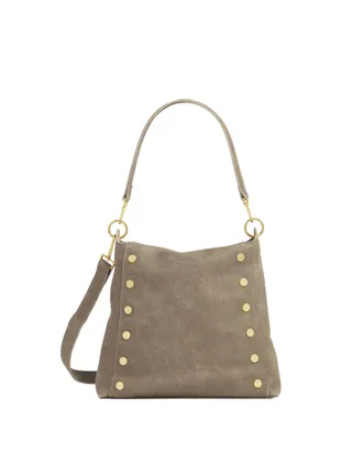 Hammitt Hammitt Bryant Pewter Brushed Gold Lrg
