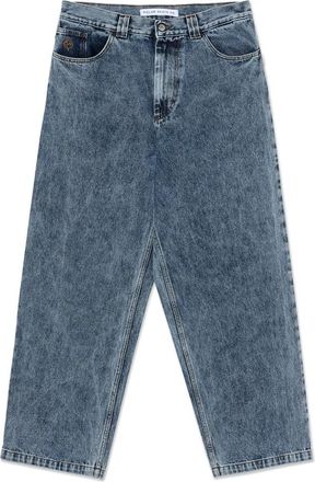 Polar Skate Co. Big Boy Pants Heavy Washed - Heren - Loose Fit Jeans - Blauw - L - Katoen - Jeans