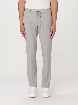 Eleventy Pantalone Eleventy in lana stretch con coulisse