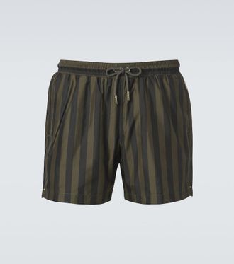 Orlebar Brown Boxer striped swim trunks