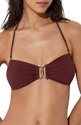 Reiss Johannah Bikini Top in Rhubarb Red at Nordstrom, Size 12