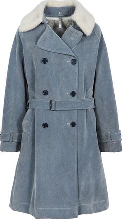 Duno Krisia Jeans Chiaro - Dames - Trenchcoats - Blauw - L - Jassen