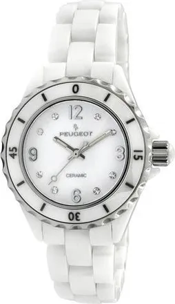 Peugeot Sports White Ceramic Watch-36MM at Nordstrom