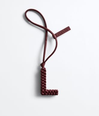 Bottega Veneta Charm lettera L - Bordeaux - Unisex - U
