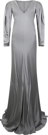 Alberta Ferretti Mujer, Vestidos, Gris, Talla: S