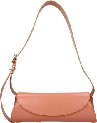 Jil Sander Borsa a spalla in pelle - - Bags - Donna - Rosa - ONE SIZE
