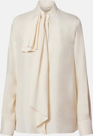 Givenchy Blusa in seta con fiocco