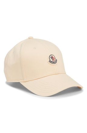 Moncler Archive DNA Cotton Twill Baseball Cap in Neutral at Nordstrom