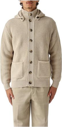 FILIPPO DE LAURENTIIS Heren, Truien, Wit, Maat: XL