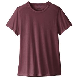 Patagonia Cap Cool Trail Shirt Funktionsshirt f&uuml;r Damen | lila/rot