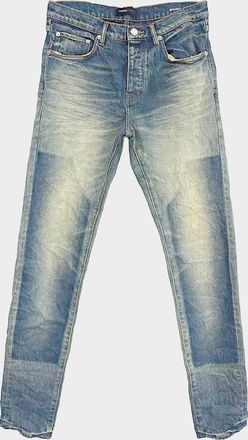 Purple Camden Straight-Leg Jeans