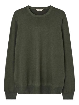 Gran Sasso round-neck sweater - Green