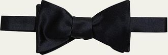 Ralph Lauren Purple Label Mens Silk Satin Bow Tie