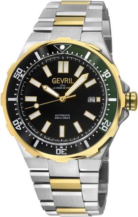Gevril Group Ticonic Automatic Black Dial Mens Watch 48994B