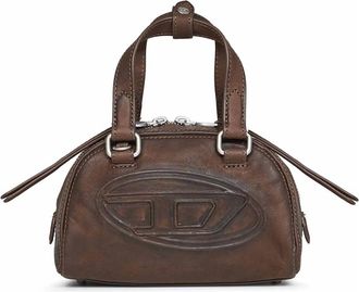 Diesel 1DR Dome Soft Crossbody-tas - Dames - Tassen - Bruin - Maat: ONE Size Zijde