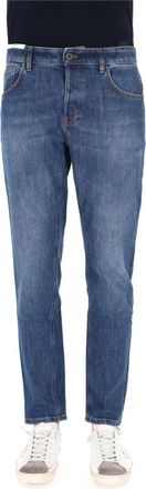 Pantaloni Torino Reggae Jeans - Heren - Loose Fit Jeans - Blauw - W33 - Katoen - Jeans
