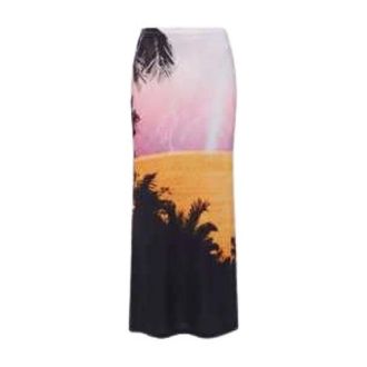 Paco Rabanne Maxi Skirts, female, Multicolor, Size: XS Jupe Long Skirt