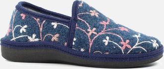 Lunar Womens Gibson Womens Slippers - Navy - Size: 5