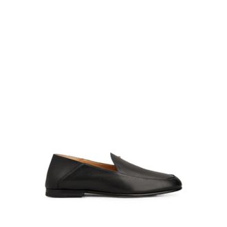 Tod's Leather Loafers - female - Tods - Loafers - Black - 4 1/2 UK - Shoes