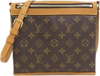 Louis Vuitton Pre-owned Cross Body Bags, female, Brown, Size: ONE SIZE Pre-owned Shoulder Bag
