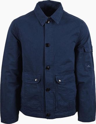 Paul Smith Mens PAUL SMITH SHIRT JACKET BLUE - Size: 44