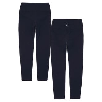 Converse Leggings CONVERSE STAR CHEVRON LEGGING, Damen, Gr. XS (34), N-Gr, schwarz, Obermaterial: 87% Baumwolle, 13% Elasthan, sehr figurbetont, Hosen Leggings