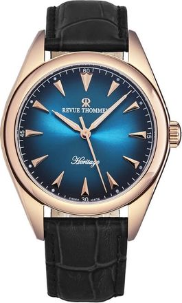 Revue Thommen Heritage Automatic Blue Dial Mens Watch 21010.2565
